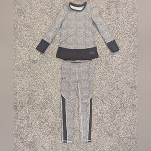Under Armour Black and Gray Athletic Set